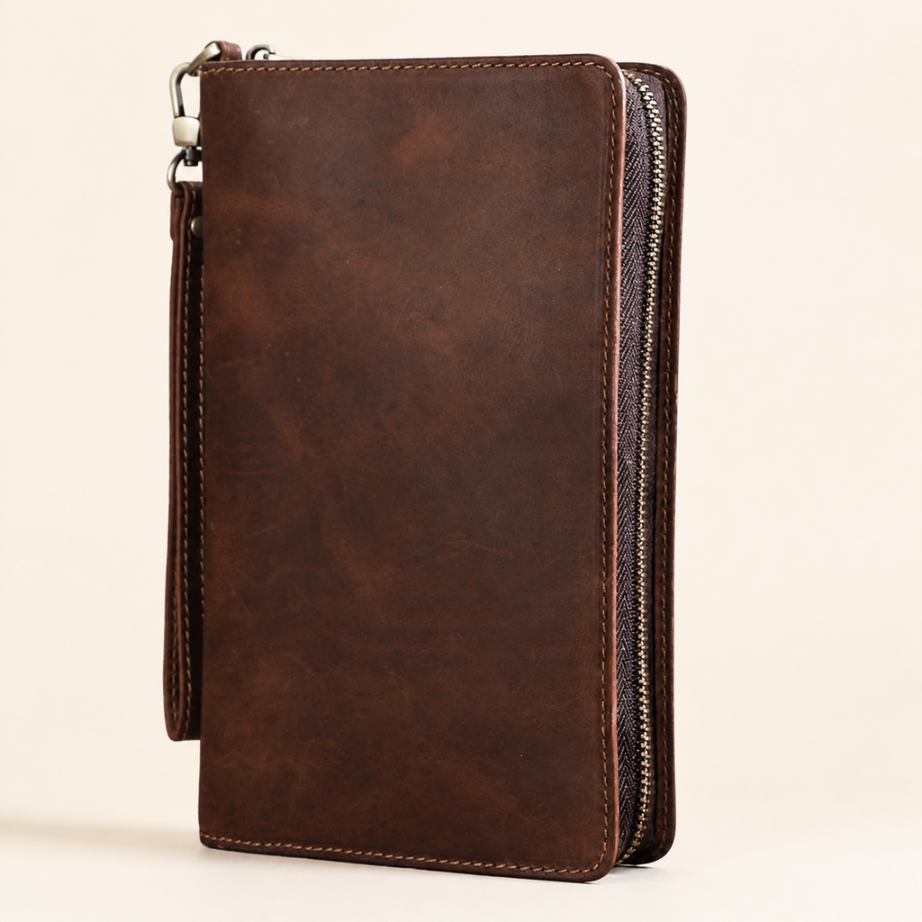 Leather Travel Folio